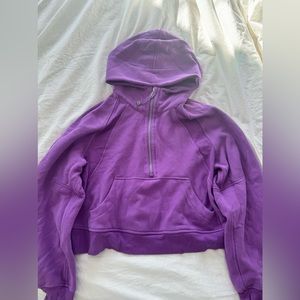 Lululemon Women’s Purple Scuba Size 4, Like New Condition, Barely Worn